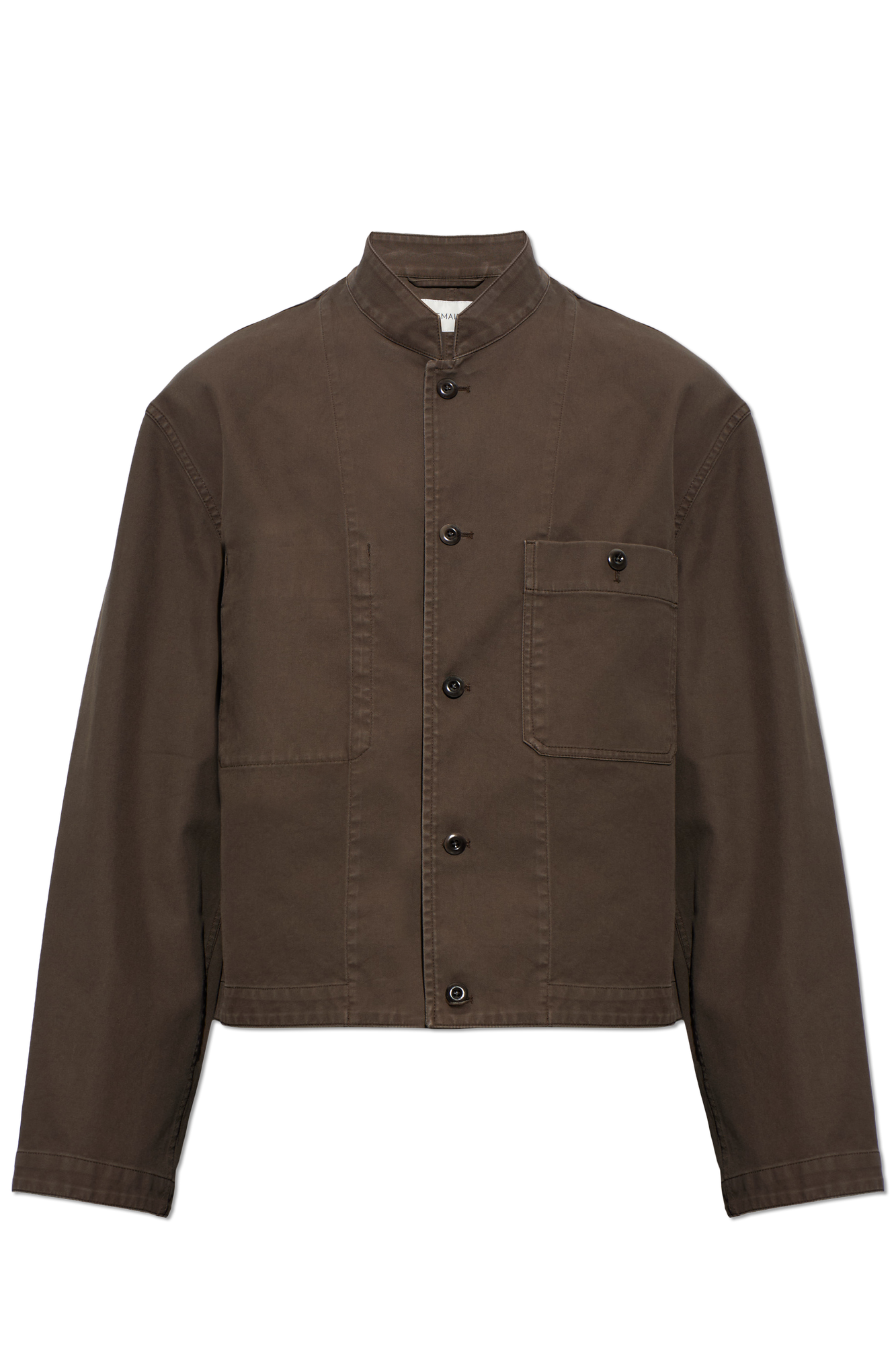 ジャケット・アウター LEMAIRE 20aw No Collar Liner Jacket 50 Lemaire Cotton jacket with stand collar | Men's | Vitkac